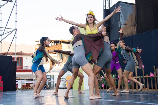 Cia Dançar a vida em turne no Chile