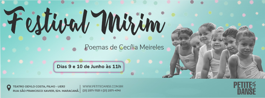Escola de Dança Petite Danse realiza no primeiro semestre do ano letivo o Festival Mirim